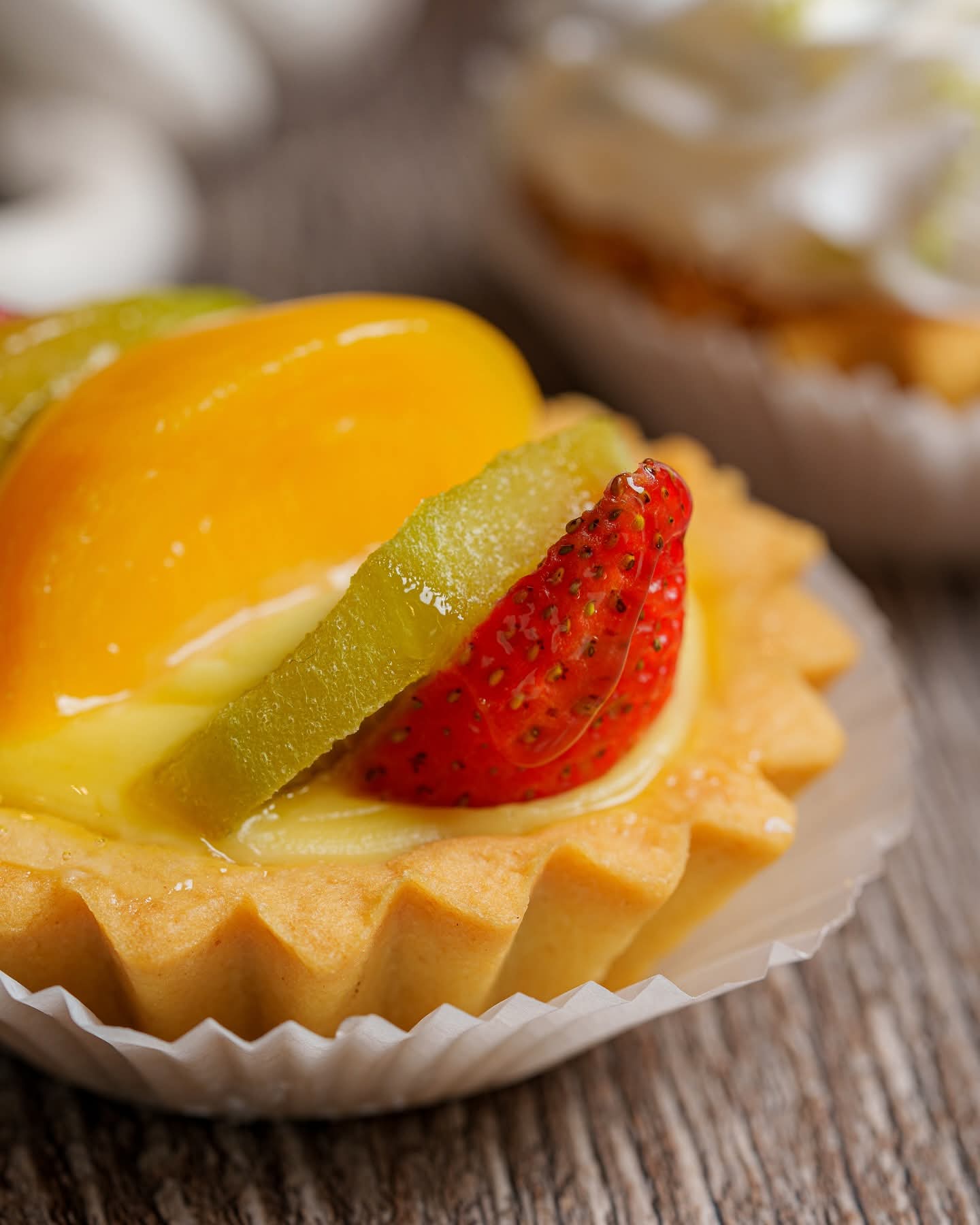 TARTALETA MEDIANA DE FRUTAS