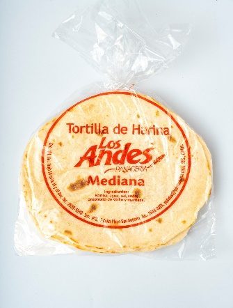 Tortilla de Harina Mediana