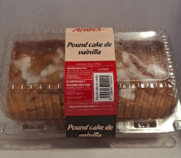 Pound Cake de Vainilla