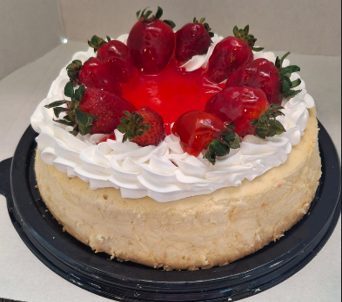 CHEESSE CAKE FRESA  ENTERO